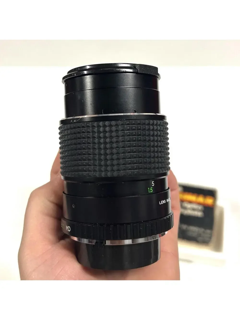 Super Albinar auto 1:2.8 f=135 52 coated 831189 13528 minolta MD Camera Lens VTG